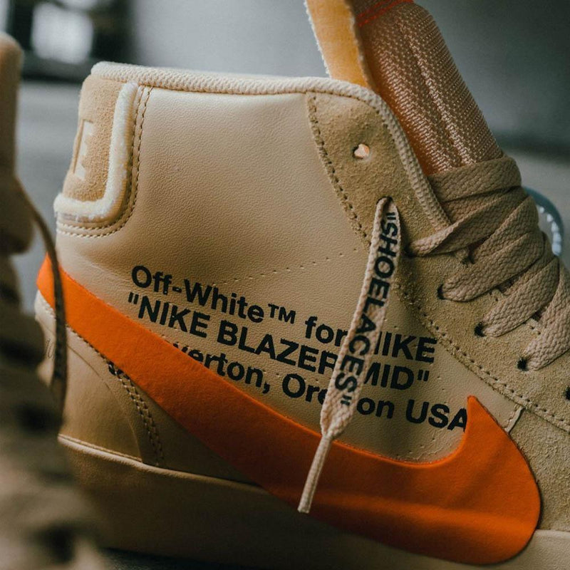 Off White x Nike Blazer Orange SPOOKY PACK